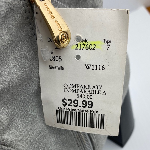 Gray Faux Fur Ankle Boots Bernice by Cape Robbin - Picture 8 of 12